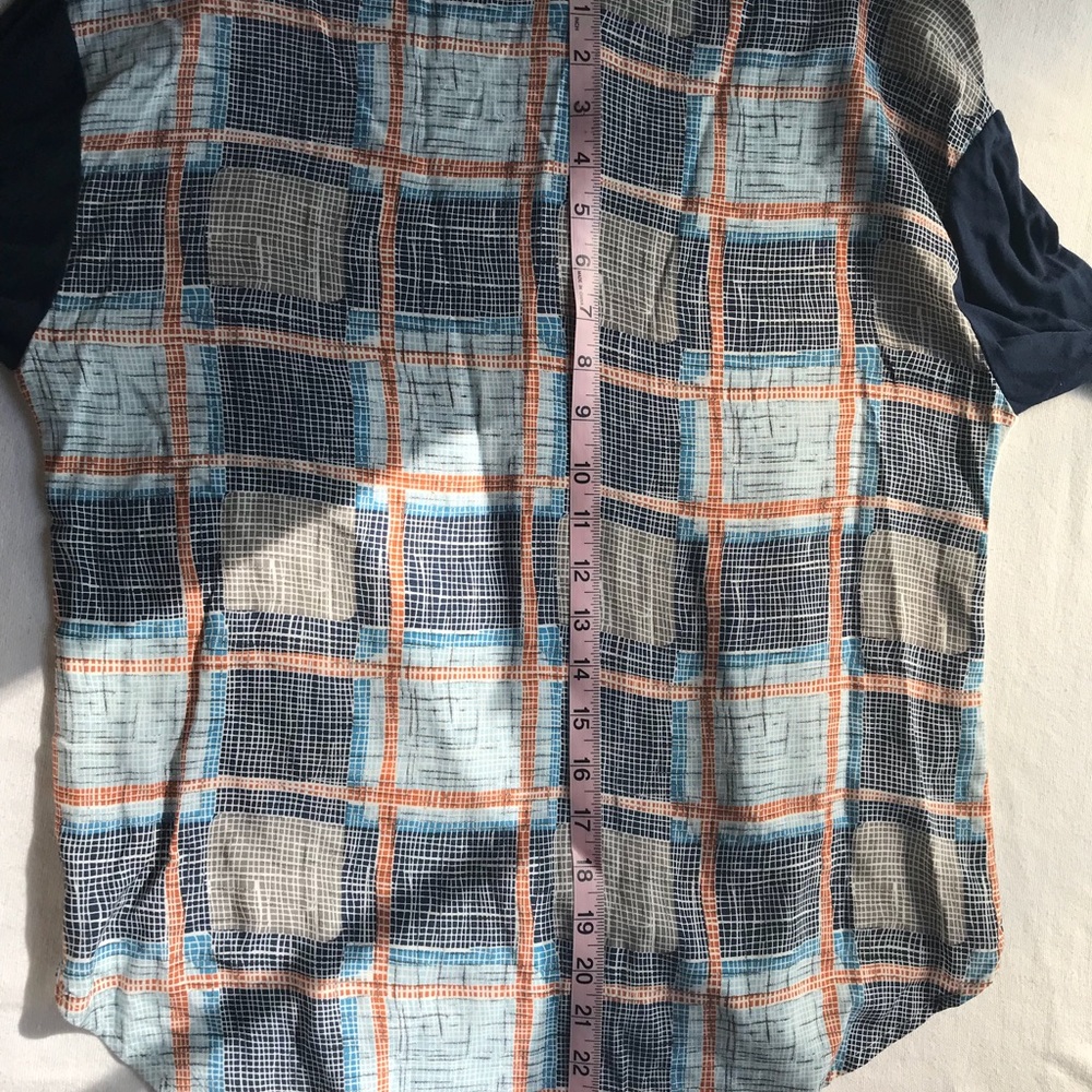 Anthropologie Hem & Thread Womens Shirt SMall - Picture 6 of 8